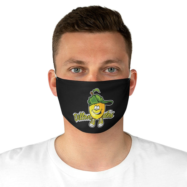 Dillonades Black Fabric Face Mask